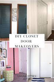 And bifold doors can quickly and easily be turned into french doors — just follow the second half of this tutorial! Budget Friendly Diy Closet Door Makeovers