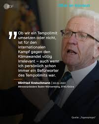 Kretschmann für Tempolimit