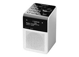 Panasonic Rf D20bteg W Dab Digitalradio Weiss Radios Antenne Heimkino
