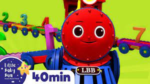 Number Trains Lbb Kids Songs Abc S Baby Nursery Rhymes Count With Little Baby Bum Youtube