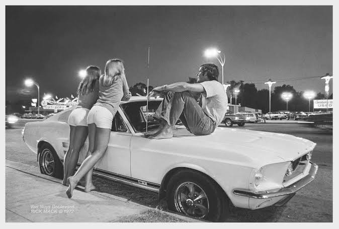 Van Nuys Boulevard 1972 - Rick Mack - Photography - Beautiful, Nostalgic,  Black & White Photography from 1970s Los Angeles