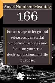 The Secret Meaning Of Numerology Angel Number 166 Numerology Angel Numbers Life Path