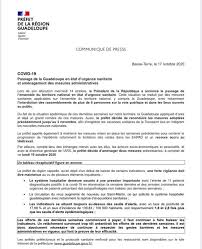 En outre, un engagement d'isolement prophylactique de 7 jours est également demandé aux personnes ne possédant pas un schéma vaccinal complet. Marvyn Martol Point Covid 19 En Guadeloupe Facebook