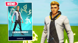 Fortnite update 14.50 has just gone live, and it features tony stark's jetpack, the lachlan skin xp challenges and more.want to know what the final weeks of season 4 look like? New Lachlan Skin Gameplay In Fortnite Lachlan Bundle Youtube