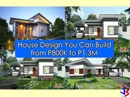 6 Affordable House Design You Can Build From P800 000 To P1 3m In 2021 Affordable House Design Bungalow House Floor Plans Modern Exterior House Designs