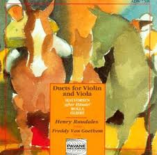 Amazon.com: Halvorsen, Rolla & Glière: Duets for Violin and Viola : Henry  Raudales, Freddy Van Goethem: Digital Music