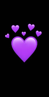 Along with a black outline heart emoji ♡ there are several black heart emoji you can copy and paste as text, because black loves matter. Pin By Anna Stevove On Tapety Black And Purple Background Colorful Heart Heart Wallpaper