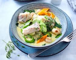 Blanquette De Saumon Recette Blanquette De Saumon Blanquette Blanquette De Poisson