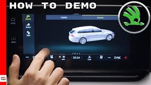 Skoda Octavia Infotainment Tutorial Mib 3 2020 How To Demo Youtube