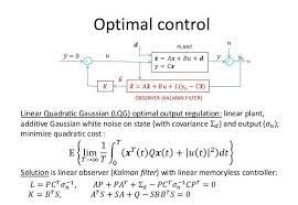 Linear Quadratic Regulator Optimal Control Quadratics Optimal Control Optimization