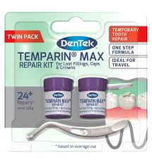 A temporary tooth filling protects your natural tooth and prevents further decay while your dentist crafts a more permanent solution. Dentek Temporary Filling Material Repair Kit Boots