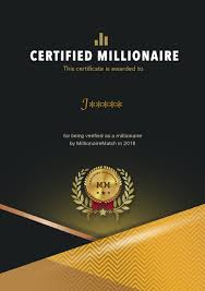 Millionaire match also advertises reverse matches, and a service, included in the paid package that automatically filters other users and generates a list of people «like you.» this feature based on that everyone has to enter into their profile to get started on the site. Certified Millionaire Millionaire Match Reviews