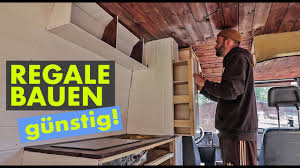 Regale fur die heckgarage reisemobilhafen bad durrheim. Gunstige Regale Bauen Fur Schwierigsten Camper Ausbau Meines Lebens Youtube