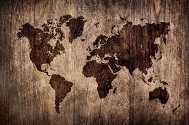 Dünya haritası duvar kağıtları dekoristland.com'da. Ahsap Doseme Dunya Haritasi Poster Duvar Kagitlari