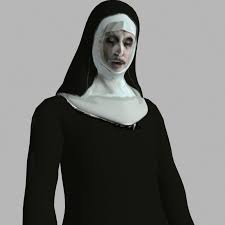 Nun Rigged 3d Model 3d Model Model Halloween 3d