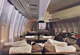Continental Airlines International First Class Cabin On A Boeing 747 200 Aircraft Interiors Airline Interiors Continental Airlines