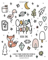 Dad is rad coloring page. Amazon Com Color Happy Book One A Year Of Themed Coloring Pages Designed By Tara L Nearents Aka Rad And Happy 9781686101205 Nearents Tara Larson Books