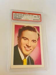 Buy Disc Stars Trading Card Kane Products LTD Sussex Grinstead London  Television Tv England Graded PSA 8 Dennis Lotis #20 Johannesburg Online in  India