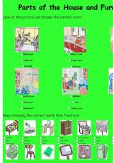 Bedroom furniture is traditionally arranged according to a few general rules. Parts Of The House And Furniture Exercises
