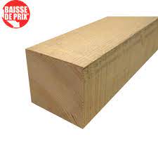 La poutre ainsi produite est légère et résistante.: Poutre En Epicea L 4m X Section 15cm X 15cm Bois De Charpente Charpente Couverture Construction Materiaux Outillage Construction