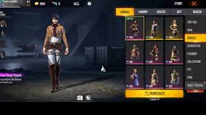 A collection of the top 70 attack on titan wallpapers and backgrounds available for download for free. Latest Attack On Titan Female Survey Corp Bundle In Free Fire How To Get It Firstsportz