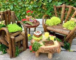 Woodland Fairy Dollhouse Custom Fairy Cottage Fee Gartenmobel Gartenmobel Sets Und Miniatur Feengarten