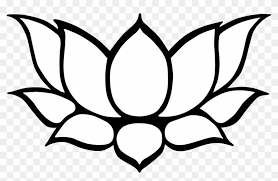 Download And Share Clipart About Kamal Clipart Black And White Lotus Flower Simple Drawing Find Mor Lotus Flower Drawing Lotus Flower Outline Flower Drawing