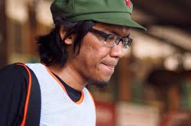 candid camera moment with surprised expression