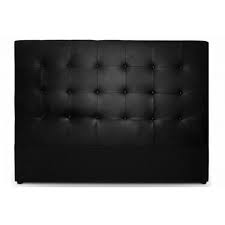 Vous pouvez changer complètement la deco de votre chambre à coucher uniquement avec une tête de lit. Tete De Lit Capitonne 140 Cm En Cuir Noir Achat Tete De Lit Matelassee Pas Chere