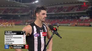 Scott pendlebury is known for his work on afl sunday (1997), up the guts (2019) and that's good for footy (2015). Collingwood Football Club Post Match Scott Pendlebury Facebook