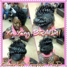 Ying Yang Braid Black Hair Updo Hairstyles Natural Hair Styles Beautiful Hair