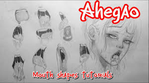 Ahegao face tutorial for beginners - YouTube