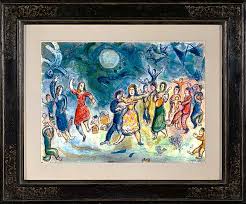 Fête au Village - Marc Chagall (1887 - 1985) - Buy Original Art Online