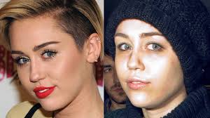 miley cyrus without makeup 2016