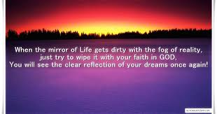 When The Mirror Of Life Gets Dirty With The Fog Of Reality Silver Quotes
