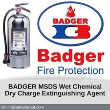 Take the free, online course now. Badger Material Data Safety Sheet For Fire Extinguisher Agents