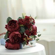 We did not find results for: Efavormart 2 Bushes Burgundy Peony Rose Bud And Hydrangea Artificial Silk Flower Bouquets For Wedding Home Floral Arrangement Walmart Com Walmart Com