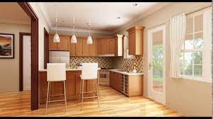 To make a small house design feel bigger, choose a floor plan with porches. Small House Open Kitchen Designs Youtube
