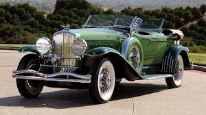 Duesenberg Green Classic Car 1930 Duesenberg J Dual Cowl Phaeton Old Classic Cars Duesenberg Car Vintage Cars