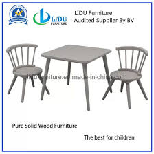 Babies and kids in creche or kindergarten vector icons set isolated on white. Wooden Kids Study Table And Chair Set Kids Furniture Preschool Table China Preschool Table Wooden Preschool Table Made In China Com