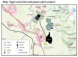 Thar Coal Project Map Tigyit Coal Mine And Power Plant, Shan State, Myanmar | Ejatlas