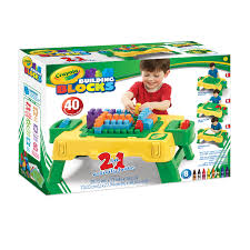 Crayola 2 In 1 Activity Table Crayola Building Blocks Activity Table