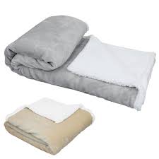 Position désignation produit réf : Plaid Polaire 150 X 200 Cm Gris Nature Decouvertes