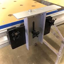 Pivoting Track Saw Guide Rail Brackets Etsy In 2020 Diy Table Saw Table Saw Portable Table Saw