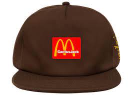 Travis Scott X Mcdonald S Cj Arches Hat Brown In 2021 Travis Scott Travis Scott Streetwear Mcdonalds