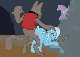 diamond dog (mlp) friendship is magic my little pony rover smooth  skin trixie tryst entangled 