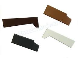 A product made of polymeric. Pair Of Liniar Upvc Pvcu Window Door Sill Cill End Caps All Colours Shapes Ebay