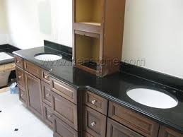 The bathroom is one of the most functional rooms in the house. China Absolute Black Granite Vanity Tops