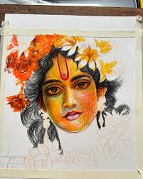 Swipe left for process . . Artwork @aritrapaul_art Latest work Using pastel  , pencil colour,charcoal,acrylic . . #krishnalove #artlover #artistsupport  #artlife #insta #artistoninstagram #harekrishna #pencil #explore #artworld  #aritrapaul_art ...