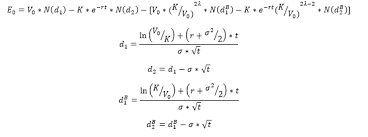 Derivative Delta Of A Down And Out Call Option With Barrier Debt K Quantitative Finance Stack Exchange